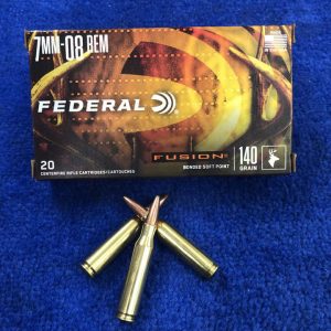 Federal Fusion 7mm-08 REM 140gr x20