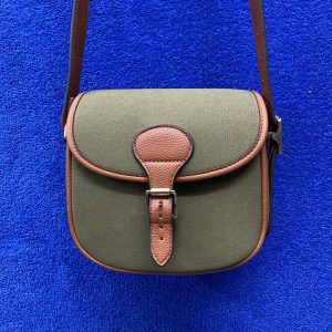 Canvas & leather cartridge bag