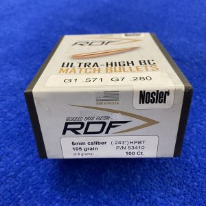 Nosler RDF 6mm 105gr .243 HPBT