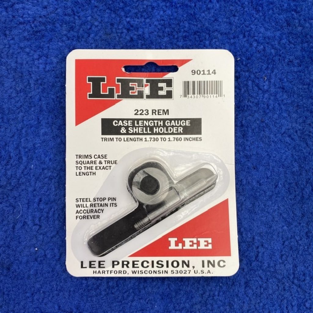 223 Rem Case Length Gauge Shell Holder Midcounties Blacking