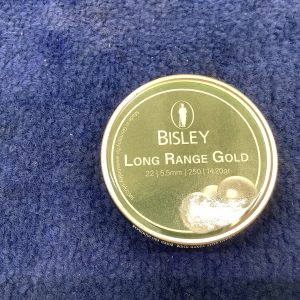 Bisley Practice Long range Gold air pellets .22 x 250