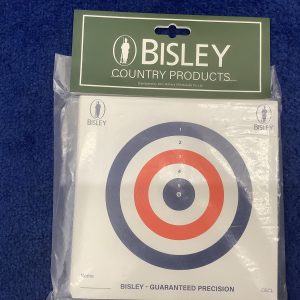 Bisley 17cm coloured targets economy card grade 2 pack of 100