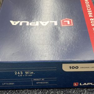 Lapua .243 Brass cases x 100