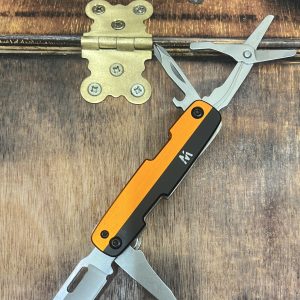 Whitby Kent+ EDC orange/black Knife