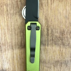 Whitby Leven Green EDC knife