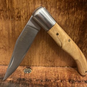 Whitby Light Wood Handle Pocket Knife